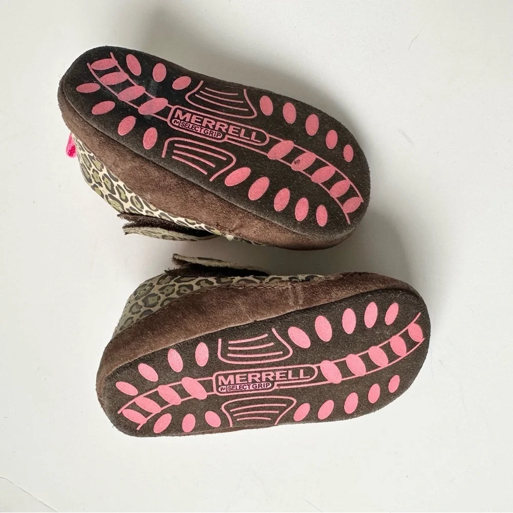 Merrell Cheetah Print Walking Shoes